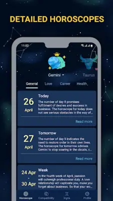 Daily horoscope, astrology android App screenshot 3